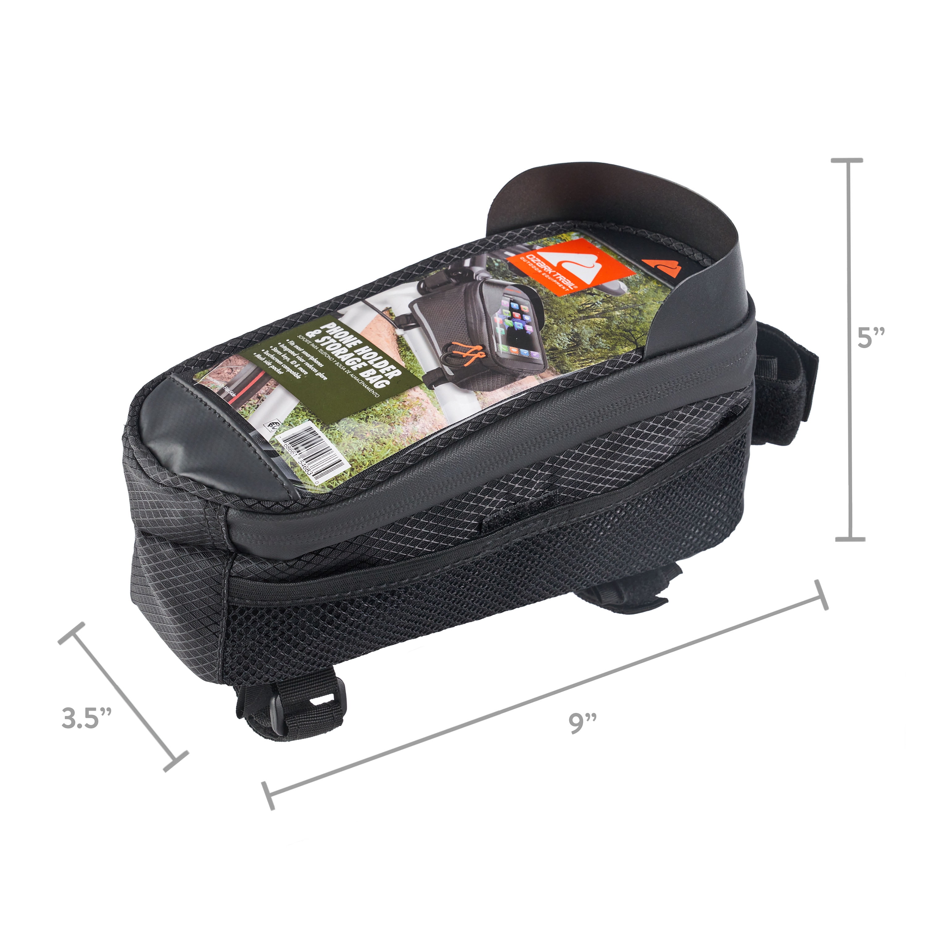 Ozark Trail Phone Holder Storage Bag Black Walmart