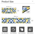 thumbnail image 3 of Yayeee Faucet Mat for Kitchen Sink 30" Diatomite Long Splash Guard Pad, Lemon Checkered, 3 of 7