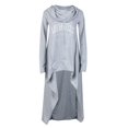 thumbnail image 3 of Gibobby Sudadera de mujer, Sudadera con Capucha con Bolsillos adjuntos y cordón de Manga Larga Sudadera para Mujer(Gris,XG), 3 of 5