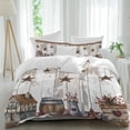thumbnail image 2 of Farmhouse Bedding 3 Piece Duvet Cover Set Queen Size, Western Texas Star American Country Berry Soft Microfiber Comforter Cover with Zipper Closure & Pillowcases, Wrinkle & FadeResistant Quilt Cover, 2 of 9