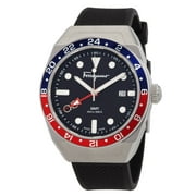 Salvatore Ferragamo SLX GMT Quartz Black Dial Men's Watch SFKP00223