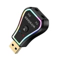 thumbnail image 2 of Bluetooth portátil 5.1 Receptor inalámbrico Bluetooth 3.5mm AUX Audio Estéreo Música Home Car Adapter Kit, 2 of 9