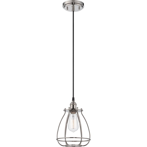 Nuvo 60-5401 - Vintage - 1 Light Caged Pendant - Vintage Lamp Included