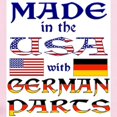 thumbnail image 2 of CafePress - Made USA With German Parts Long Sleeve Infant Body - Long Sleeve Cotton Baby Bodysuit, 2 of 4