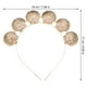 thumbnail image 4 of Diadema delicada de aleación con forma de concha marina y perlas, diadema dorada de moda para mujer, 4 of 7