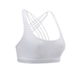 thumbnail image 1 of Sonducket Sujetadores deportivos Entrenamientos Gran material Sujetador deportivo Firmeza Ductilidad Espalda cruzada Dulce regalo para mujer Chica Blanco L Type2 NO2 Sonducket AP008686-19, 1 of 6