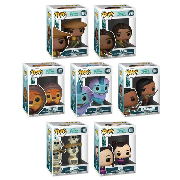 Funko POP! Disney - Raya and the Last Dragon Vinyl Figures - SET OF 7 (Ongis, Noi, Sisu +4