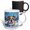 Multicolor, variant on 3drose, Lovely Bulldog Dog in Winter. Colorful Art. Amazing Gift for All, 11oz Magic Transforming Mug