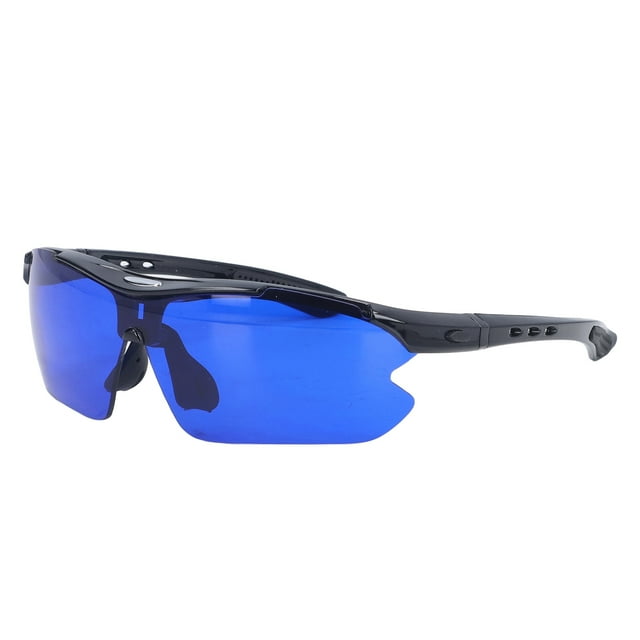 Gafas de buscador de pelotas de golf ANGGREK Gafas de Sol de golf Lentes Azules