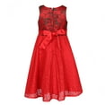 thumbnail image 2 of Richie House Girls' Party Princess Dress with Flower Accent RH2706, 2 of 7