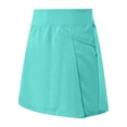 thumbnail image 6 of vigerkar 16'' Golf Skorts for Woman with 3 Pockets High Waisted A Line Tennis Skirt Casual Athletic Skort Workout Sports Clothes (Green, M), 6 of 6
