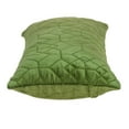 thumbnail image 6 of Parkland Collection Sora Transitional Quilted Olive Throw Pillow, 6 of 7