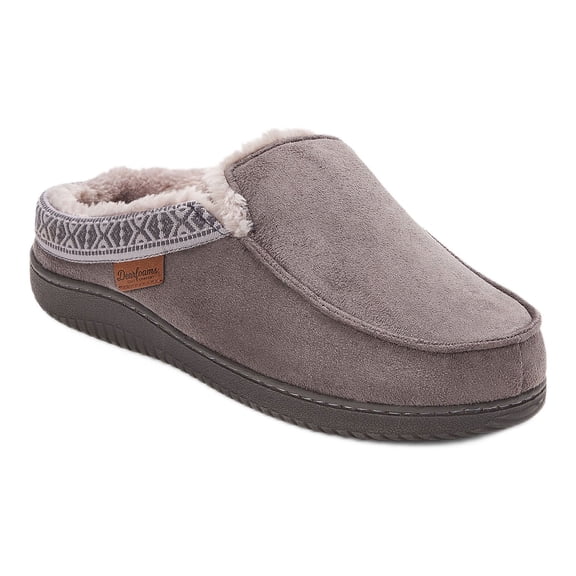 Dearfoams Cozy Comfort Men's Microsuede Clog Slippers