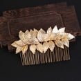 thumbnail image 2 of Miangastore Peigne de Mariage Feuille Accessoire de Cheveux pour Mariée, 2 of 9