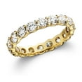 thumbnail image 2 of 14k Gold Lab-Grown Diamond Eternity Wedding Band Ring (2.50 cttw, H-I Color, VS2-SI1 Clarity), 2 of 4