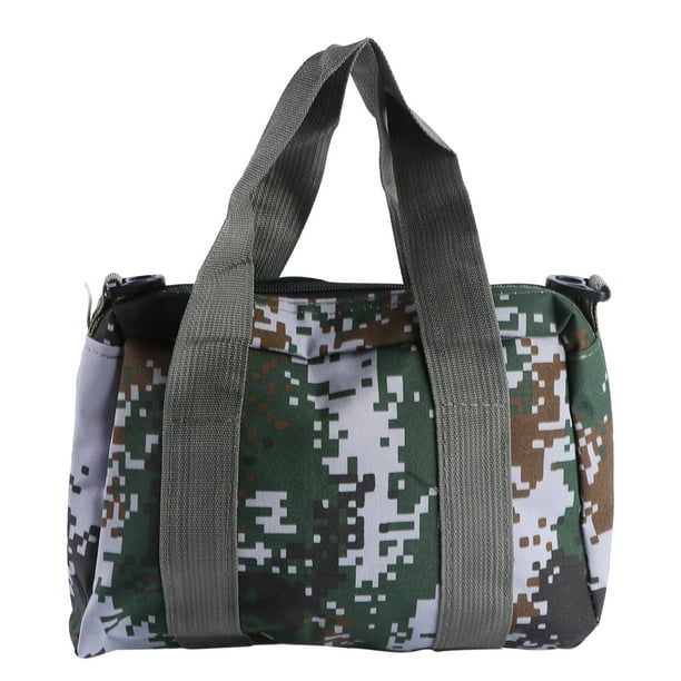 Bolsa de herramientas al aire libre 1pc Bolsa de almacenamiento de bolsas para acampar (camuflaje)