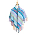thumbnail image 3 of Foulard d'Hiver pour Femmes Mode Hiver Femmes Foulard Colorée Décontractée Foulard Carrée à Pompons Châle Foulard pour Femmes Foulard d'Hiver pour Femmes Hiver Foulard d'Hiver pour Femmes, 3 of 5