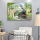 thumbnail image 4 of Cuadros Decorativos 5D tren mosaico diamante pintura dibujo completo redondo taladro DIY arte artesanía Kit Ehuebsd Nuevos Originales, 4 of 9