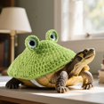 thumbnail image 3 of lingqin Sweater for Turtle Christmas Photo Take Accessory Warm Soft Tortoise Apparel S S, 3 of 9