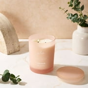 (4 pack) Allswell Glow (Vanilla + Pear + Coconut) Scented 2-Wick Spa Jar Candle 15oz.