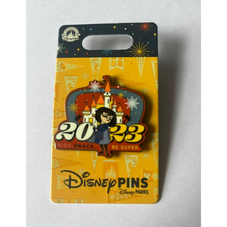 Disney Walt Disney World 2023 Edna Ride Snack Be Super Pin New with Card 