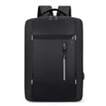 thumbnail image 1 of Tiene capacidad para una computadora de aproximadamente 15,6 pulgadas; viene con puerto USB - Mochila antirrobo para computadora portátil de viaje 3054, 1 of 6
