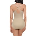 thumbnail image 4 of Miraclesuit Womens Sexy Sheer Shaping Bodysuit Warm Beige 38B - 2763, 4 of 4