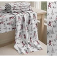 thumbnail image 6 of Soimoi Cotton Poplin Fabric Dog,Women & Tree Christmas Fabric Prints By Yard 42 Inch Wide, 6 of 7