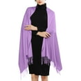 thumbnail image 3 of Womens Imitation Shawl Long Scarf Elegant Evening Gown Wrap Accessory, 3 of 7