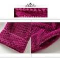 thumbnail image 5 of LOFIR Womens Long Fleece Robe - Soft Comfy Plush Bathrobes for Women, Ladies Sleepwear - 2XL3XL, Rose Red, 5 of 6