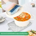 thumbnail image 3 of Yayeee Pot Holders Kitchen Heat Resistant with Pocket 7"x9.8" Cotton Oven Cooking Hot Pads, Abstract Painting, 3 of 7