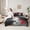 Black Red, variant on jejeloiu Japanese Style Twin Bedding Sets 7-Piece,Cherry Blossom Bedding Comforter Set,Vintage Mountain Scene Sheet Sets For Men Women,Microfiber Bedroom Decor Reversible