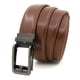 thumbnail image 3 of Cinturón para hombre - Marrón - Cinturón de cuero para hombre 115 cm para vestir y casual - Cinturón micro ajustable que se adapta a cualquier lugar, 3 of 3