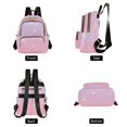 thumbnail image 2 of JIALIOU Mini Backpack Purse for Women Quilted Casual Daypack Small Travel Shoulder Bag, Purple Pink Star Sky, 2 of 7