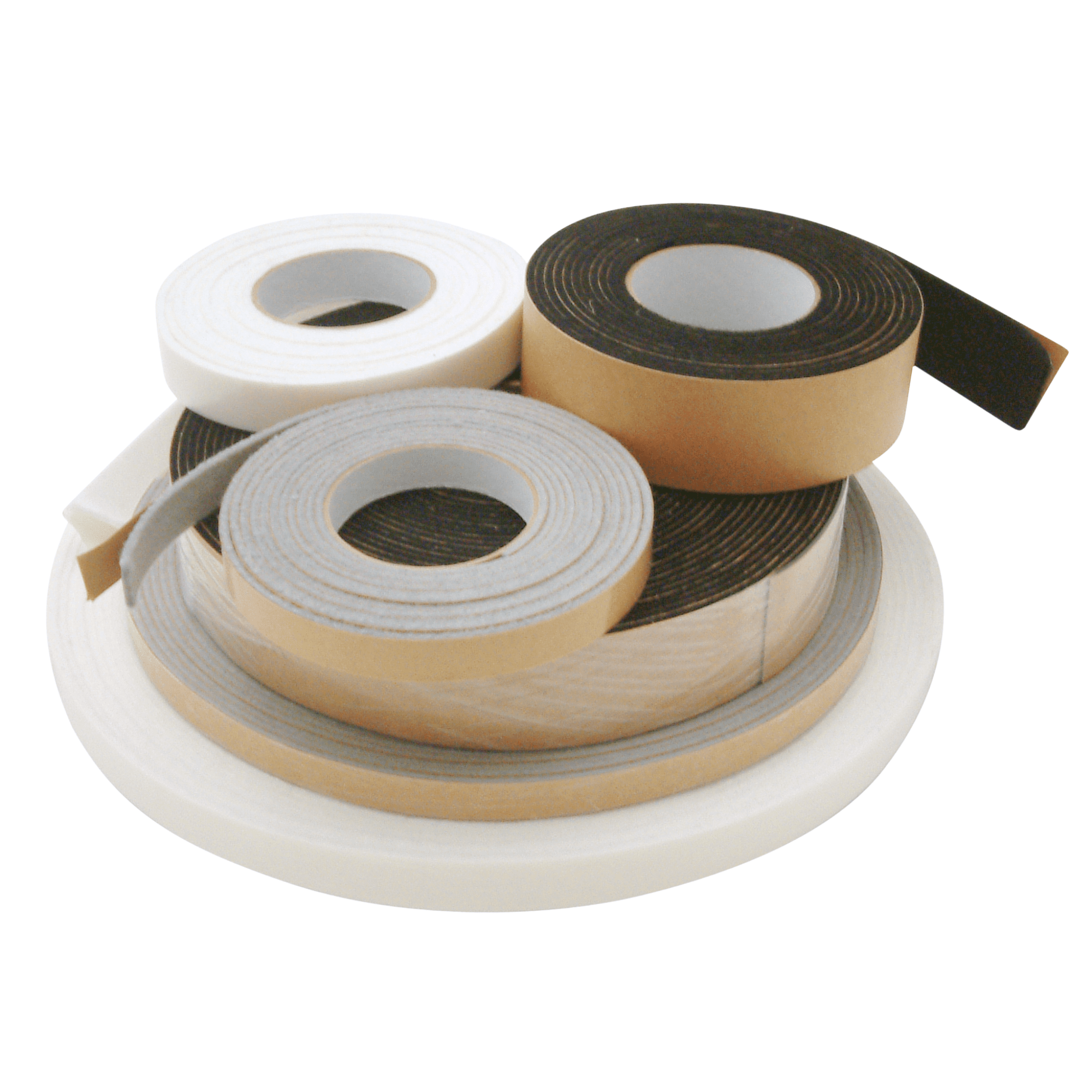 FindTape Polyester Felt Tape [3mm thick] (FELT-08): 2 in. x 100 ft. (White)