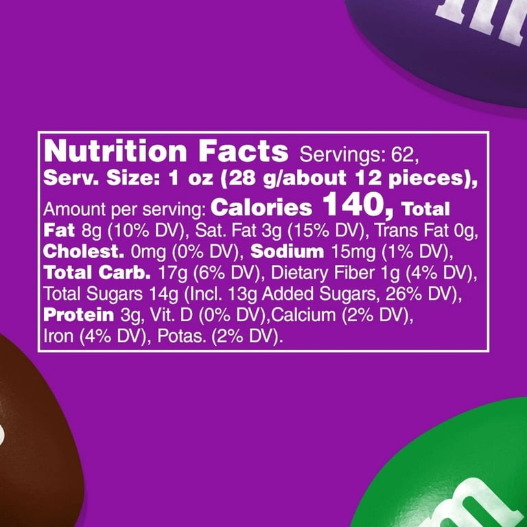 M&M's Limited Edition Peanut Chocolate Candy Featuring Purple
