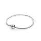 thumbnail image 1 of Pulsera femenina de plata gruesa chapada en cobre blanco, pulsera cuadrada con hebilla de hoja de corazón y hueso de serpiente, moda, 1 of 5