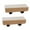 Beige, variant on FashionCha 2 Pieces Sponge Armrest Cushion Elbow Ergonomic Universal Replace Sponge Arm Pad LIght Grey