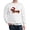 White, variant on CafePress - Dachshund (Red) Tangled In Christmas Lights Sweats - Crew Neck Sweatshirt
