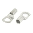 thumbnail image 3 of 15 Pcs Silver Tone 10-8 8mm Bolt 10mm2 Copper Cable Lug Terminal, 3 of 4