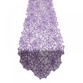 thumbnail image 2 of Lace Halloween Table Runner, Polyester Black Spider Web Table Runner for Halloween Dinner Parties and Scary Movie Nights Table Decoration,13"x72", 2 of 8