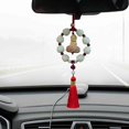 thumbnail image 6 of AMLESO Car Rearview Mirror Charm Pendant Hanging Accessories Resin Dangling Gift Universal Car Interior Decoration Dangling Ornament B, 6 of 9