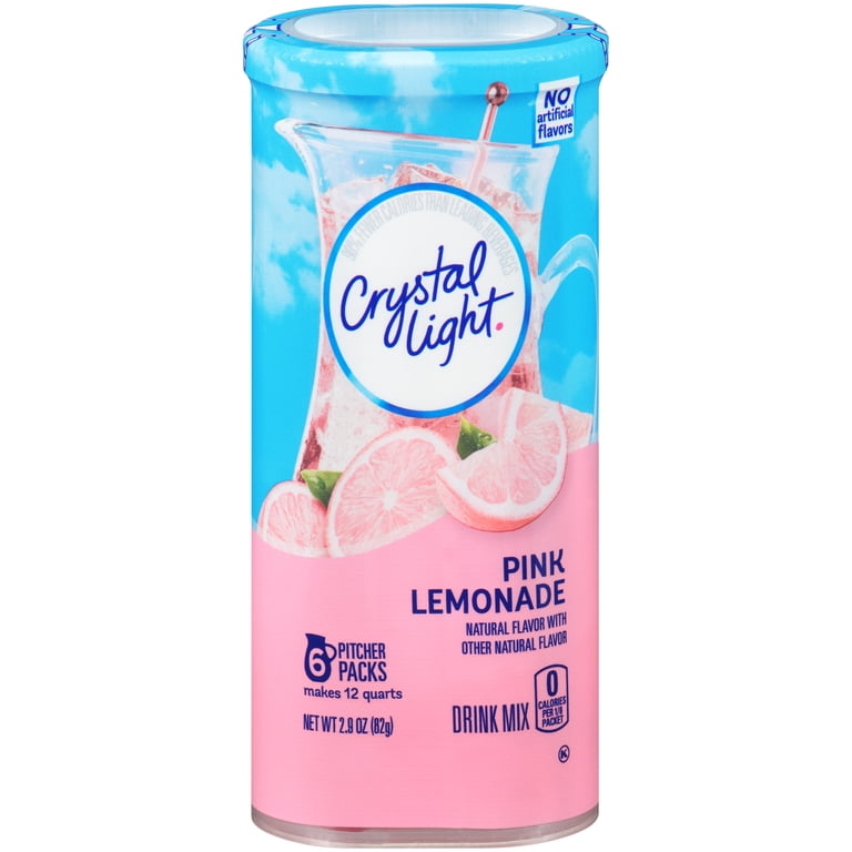 Crystal Light Pink Lemonade Drink Mix, 72 Packets, 12 Canisters photo 6