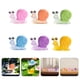 thumbnail image 4 of Figuritas luminosas de caracol de resina para decoración de jardín, accesorios de jardín de hadas en miniatura, pequeños animales de resina para micropaisaje, 6 uds., 4 of 7