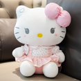 thumbnail image 1 of Juguetes de peluche de Hello Kitty para niños, muñecos de peluche de gran tamaño, periferales de Anime, película KT Cat, suave, regalo de Navidad, 1 of 4