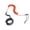 Orange, variant on Coiled Surfboard Leash, Elastic Surf Ankle Leg Rope Soft Sponge Strap 35.43-118.11In Safety Paddle Board Surfing Accessory,Orange