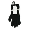 thumbnail image 2 of Time and Tru Women's Whipstitch Gloves, One Size, Black Soot, 2 of 3