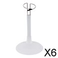 thumbnail image 1 of BELOVING 6xAdjustable Doll Stand Display Holder for Dolls Action Figure 25cm White, 1 of 9