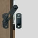 thumbnail image 1 of 2 uds cerradura de puerta cerrojo de puerta cerradura de ventana cerradura de cobertizo pestillo de puerta corredera pestillo deslizante (negro), 1 of 5