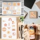 thumbnail image 4 of 【Alta calidad】Recibirás 50 piezas de pegatinas con temática hippie boho retro en 50 estilos, cantidad suficiente para satisfacer tus necesidades, y también puedes compartirlas con tus amigos, 4 of 5